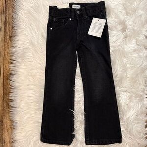 Toughskins Boys Bootcut Jeans Size 4 Slim Black Casual NEW
